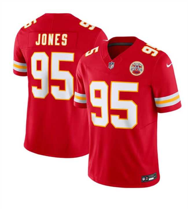 Men & Women & Youth Kansas City Chiefs #95 Chris Jones Red 2024 F.U.S.E Vapor Untouchable Limited Stitched Football Jersey,We sell and wholesale Men & Women & Youth Kansas City Chiefs #95 Chris Jones Red 2024 F.U.S.E Vapor Untouchable Limited Stitched Football Jersey on line form chian!